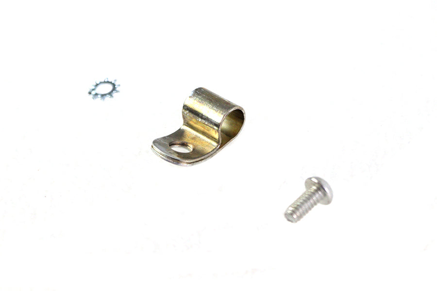 Front Brake Cable Clip Cadmium