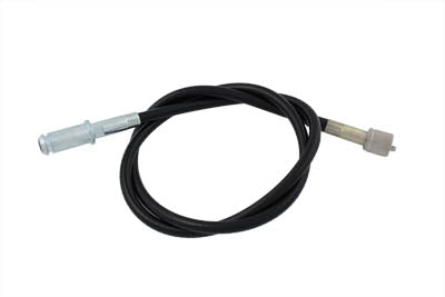 36-0513 - 34-1/4 inch Magneto Black Tachometer Cable by V-Twin