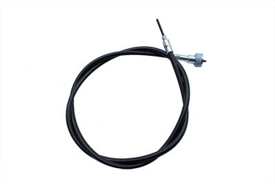 36-0601 - 42  Black Speedometer Cable by V-Twin