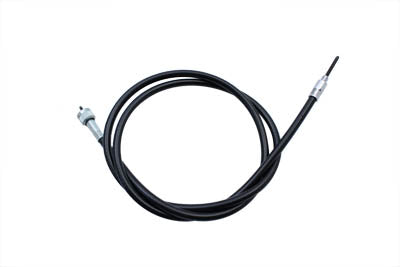 36-0605 - 44-1/2 inch Black Speedometer Cable by V-Twin