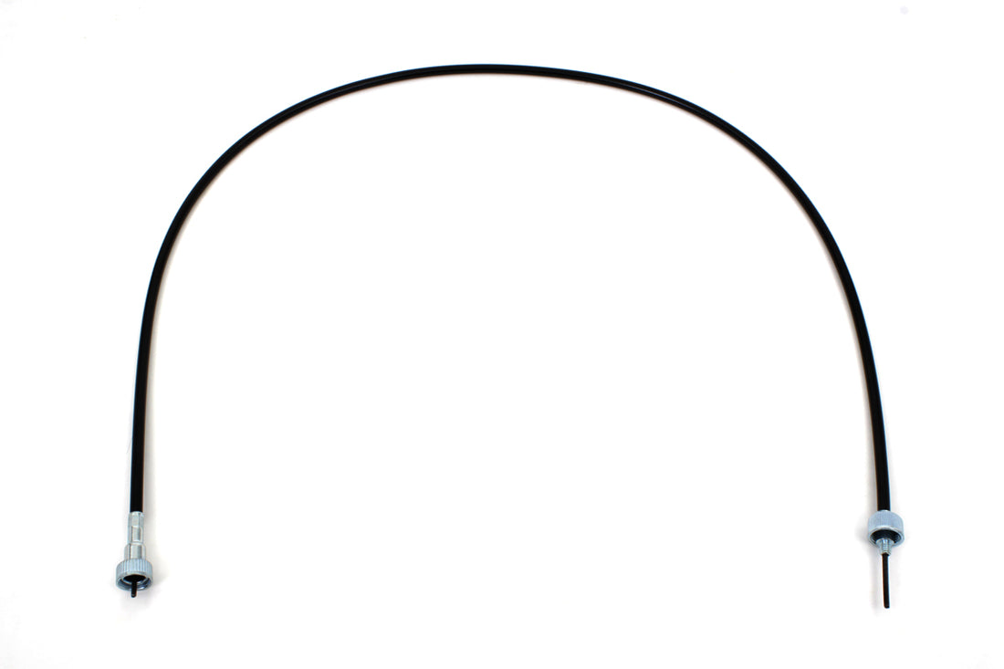 36-0610 - 42-1/2  Black Speedometer Cable by V-Twin