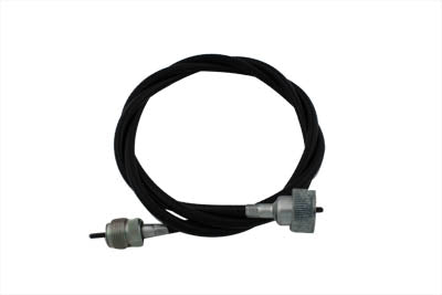 36-0622 - 50 inch Black Speedometer Cable by V-Twin
