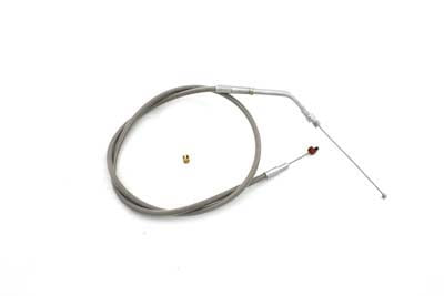 36-0694 - 54.25 inch Braided Stainless Steel Clutch Cable by Barnett