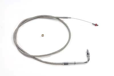 36-0737 - 39 inch Braided Stainless Steel Idle Cable by Barnett