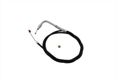 36-0740 - Black Throttle Cable with 42.125 inch Casing by V-Twin