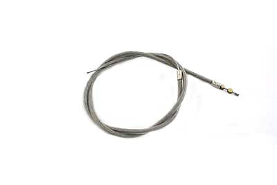 36-0905 - Braided Stainless Steel Throttle Cable with 30  Casing by V-Twin