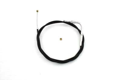 36-0948 - Black Throttle Cable with 90? Elbow Fitting by Barnett