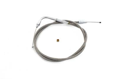 36-1559 - Braided Stainless Steel Throttle Cable with 38.50 inch Casin by Barnett