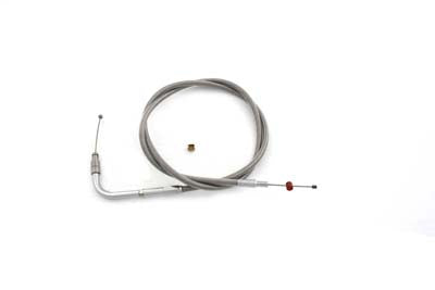 36-1561 - Braided Stainless Steel Throttle Cable with 38 inch Casing by Barnett