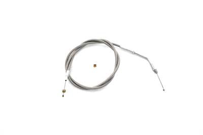 36-1563 - Braided Stainless Steel Throttle Cable with 38 inch Casing by Barnett