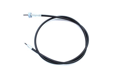36-2414 - 43 inch Black Speedometer Cable by V-Twin