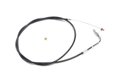 36-2507 - 41.5 inch Black Throttle Cable 90? Elbow Fitting by Barnett