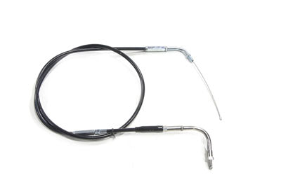 36-2550 - Black Universal Throttle Cable with 40  Casing by V-Twin