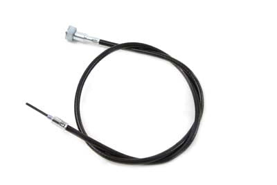 36-2552 - 36 inch Black Speedometer Cable by V-Twin