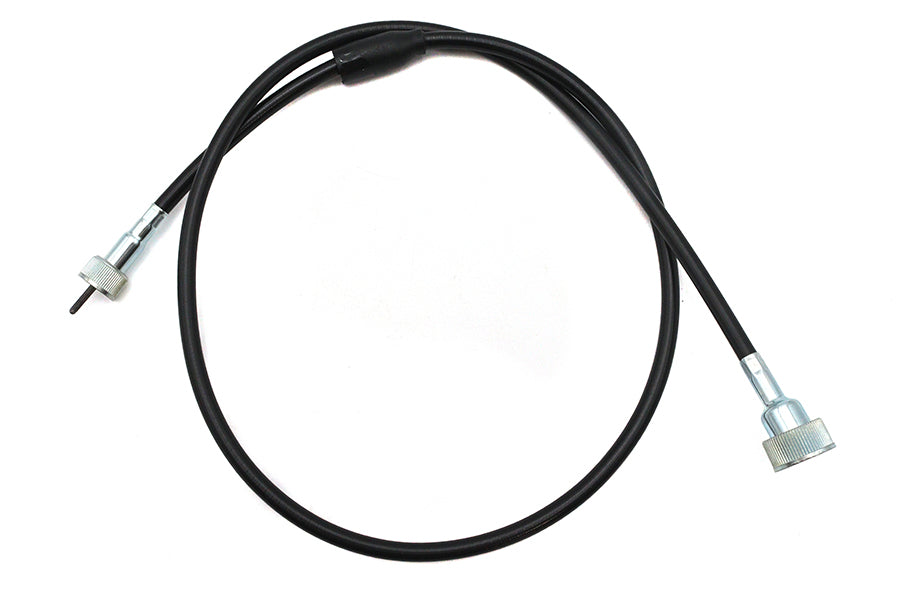 36-2570 - 46  Black Speedometer Cable by V-Twin