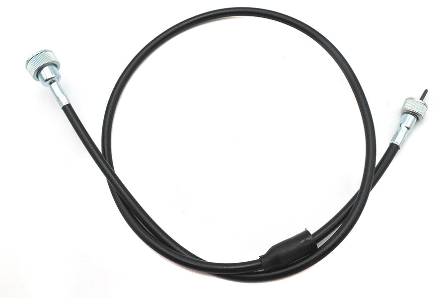 36-2570 - 46  Black Speedometer Cable by V-Twin