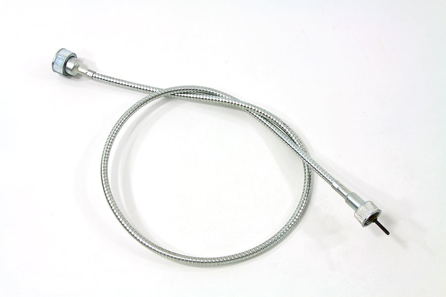 36-2576 - 35 inch Zinc Speedometer Cable by V-Twin