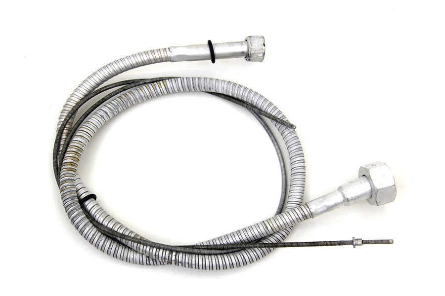 36-2604 - 35  Cadmium Speedometer Cable by V-Twin