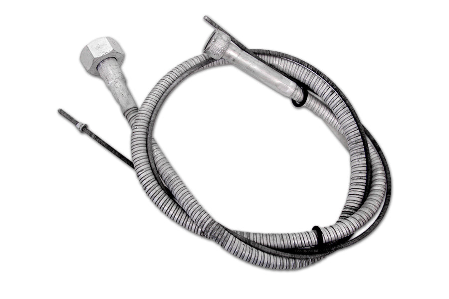 36-2604 - 35  Cadmium Speedometer Cable by V-Twin
