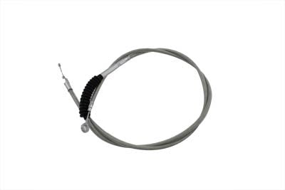 36-8068 - 74.69 inch Braided Stainless Steel Clutch Cable by V-Twin