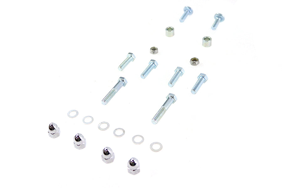 Rear Fender Rail Screw and Nut Kit