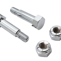 37-0012 - Large Driver Footpeg Bolt Set Chrome by V-Twin