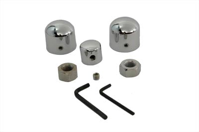 37-0035 - Front Axle Cap Cover Set by V-Twin