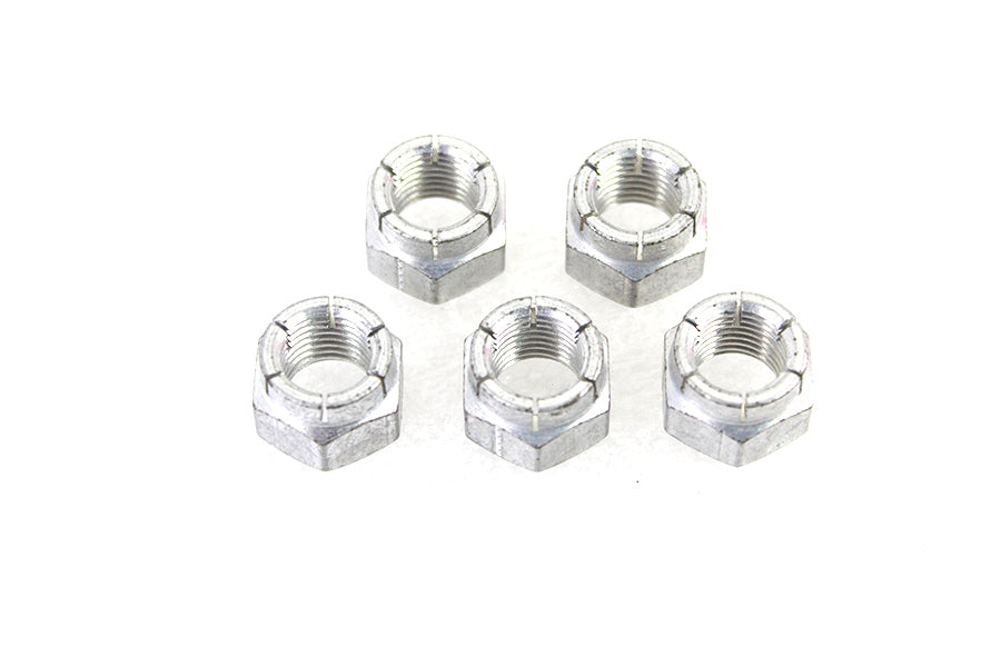 37-0046 - Flexloc Nuts 7/16 -20 Cadmium by V-Twin