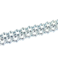 37-0066 - Zinc Plated 7/16 -20 Locknut by V-Twin