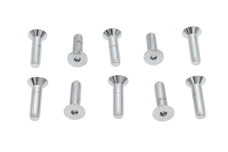 37-0117 - Allen Flat Head Screws Chrome 5/16 inch x 1-1/4 inch by Colony