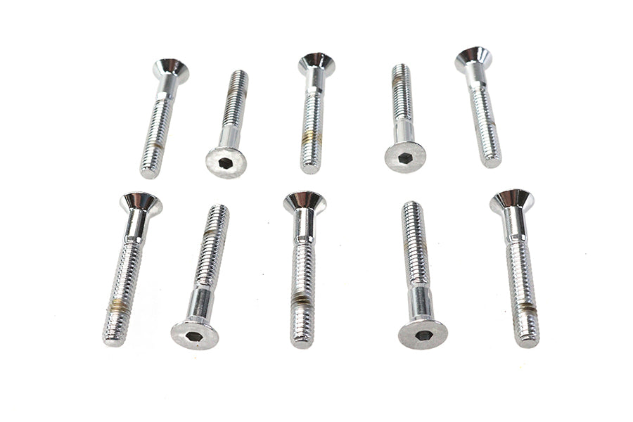 37-0160 - Allen Flat Head Screws Chrome 1/4 -20 x 1-3/4 by Colony