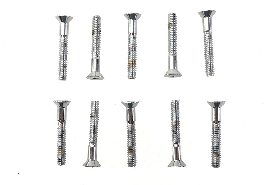 37-0160 - Allen Flat Head Screws Chrome 1/4 -20 x 1-3/4 by Colony