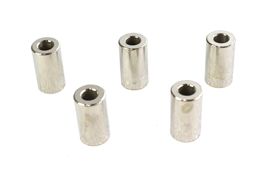 37-0401 - Chrome Spacers 5/16  x 5/8  x 1-1/8 by V-Twin