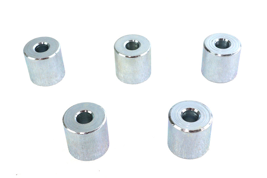 37-0414 - Zinc Spacers 3/8 inch x 1 inch x 1 inch by V-Twin
