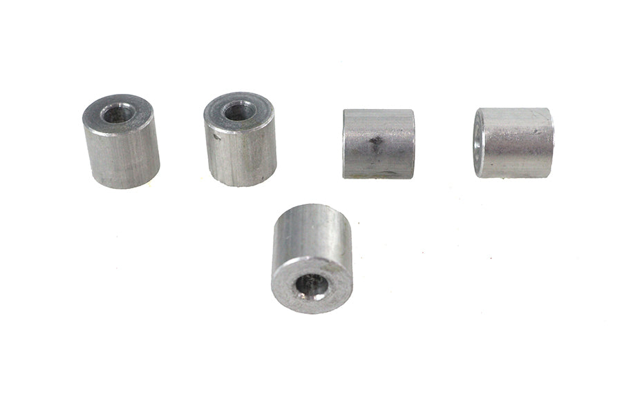 37-0422 - Aluminum Spacers 1/4 inch x 5/8 inch x 5/8 inch by V-Twin