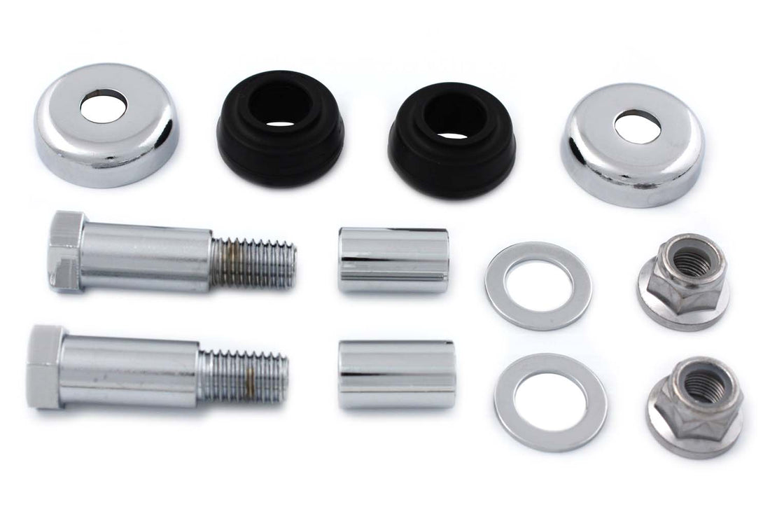 37-0475 - Shock Stud Kit Chrome by V-Twin