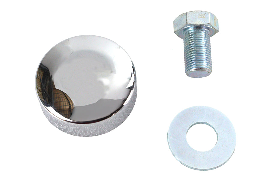 37-0505 - Triple Tree Top Stem Nut and Cover Kit by V-Twin