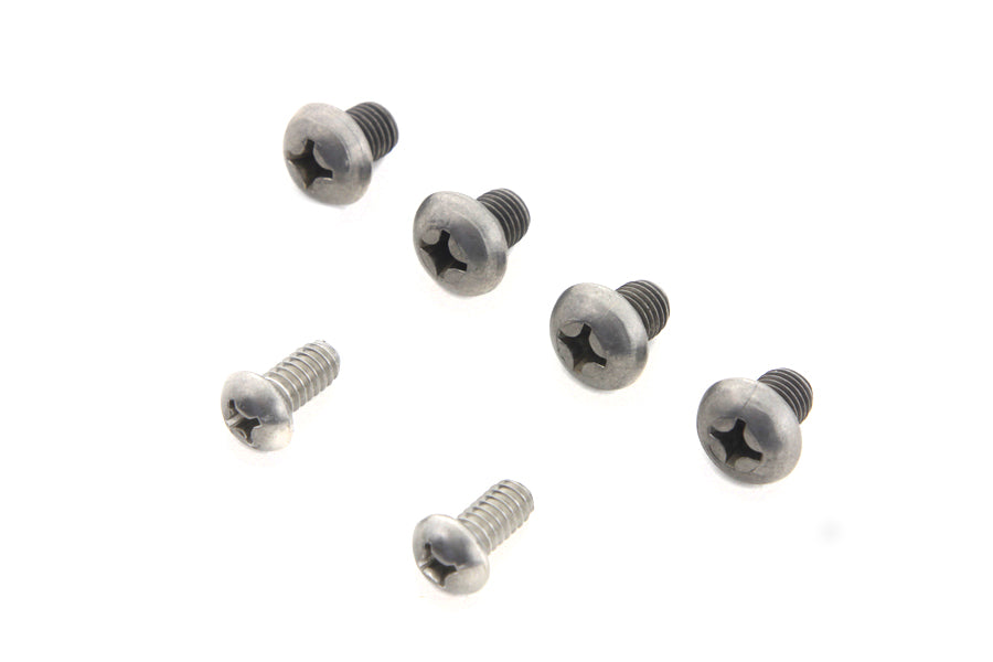 37-0547 - Triple Tree Cover Stainless Steel Screws by V-Twin