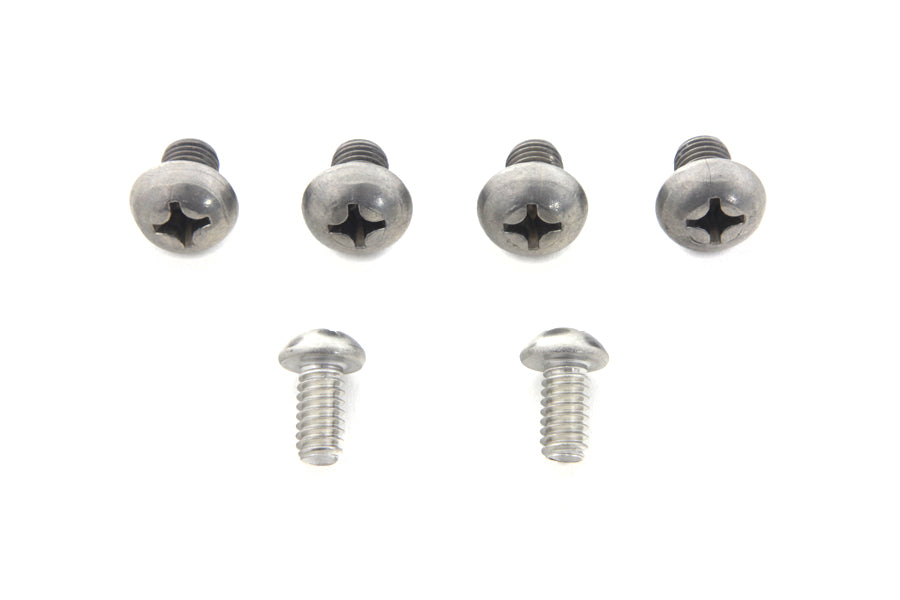 37-0547 - Triple Tree Cover Stainless Steel Screws by V-Twin