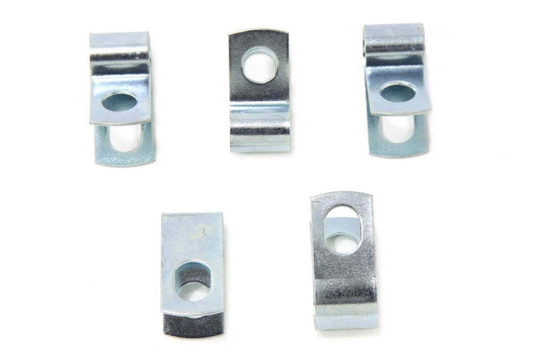 37-0589 - Zinc Speedometer Cable Clamps by V-Twin