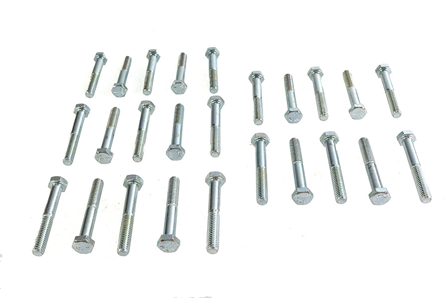 37-0617 - Hex Cap Bolts Zinc 5/16 inch X 2-1/4 inch by V-Twin