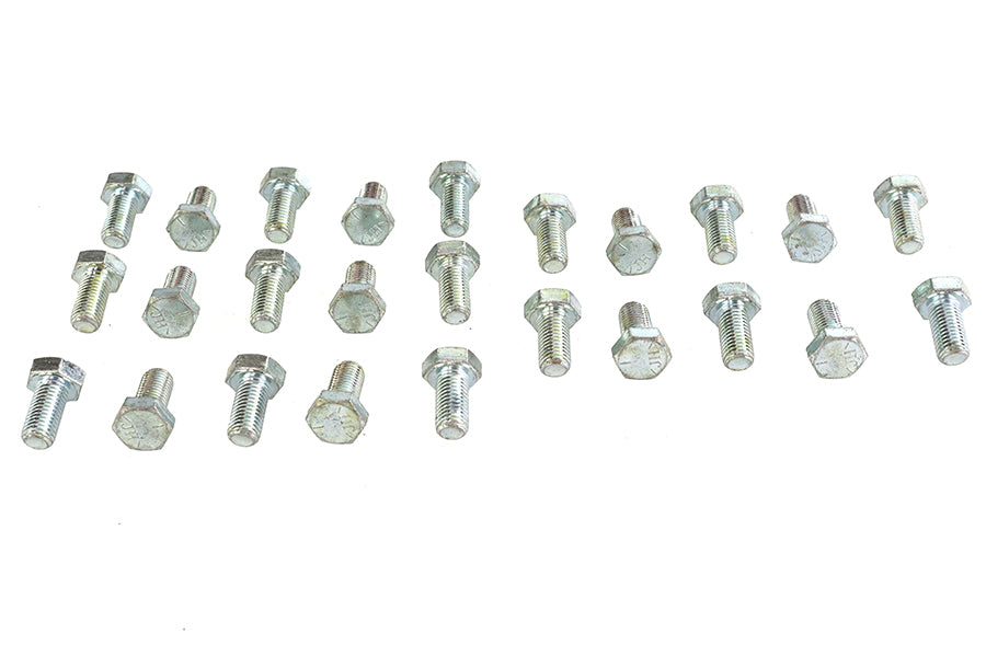 37-0637 - Hex Cap Bolts Zinc 5/16 inch x 5/8 inch by V-Twin