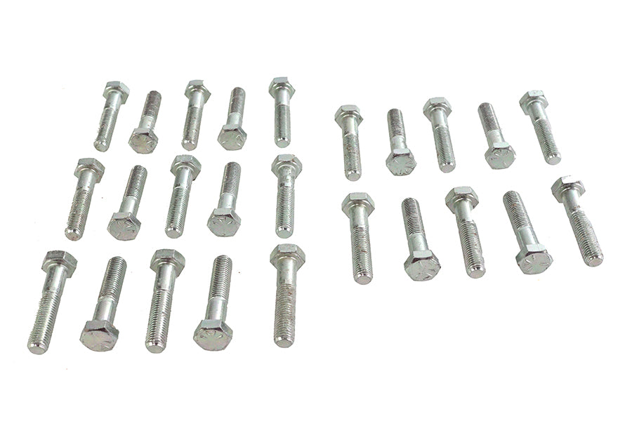 37-0642 - Hex Cap Bolts Zinc 5/16 inch X 1-1/2 inch by V-Twin