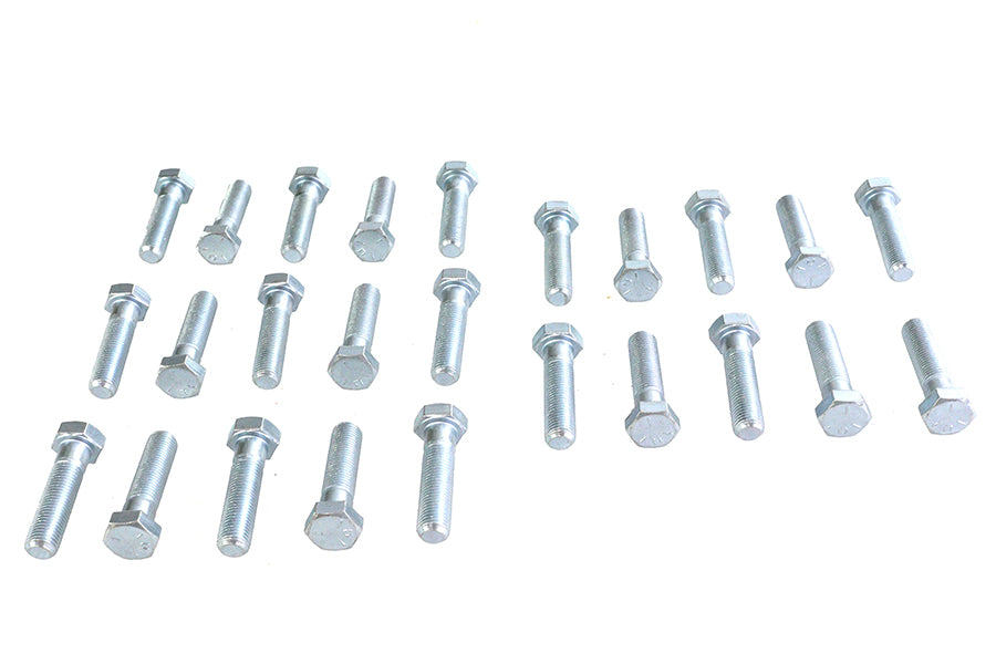 37-0649 - Hex Cap Bolts Zinc 3/8 inch X 1-1/2 inch by V-Twin