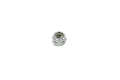 37-0671 - Zinc Hex Nuts 3/8 inch-24 Nyloc by V-Twin