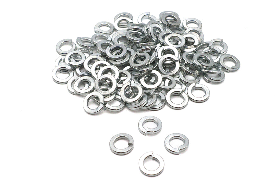 37-0693 - Zinc Lock Washers 7/16  Inner Diameter by V-Twin