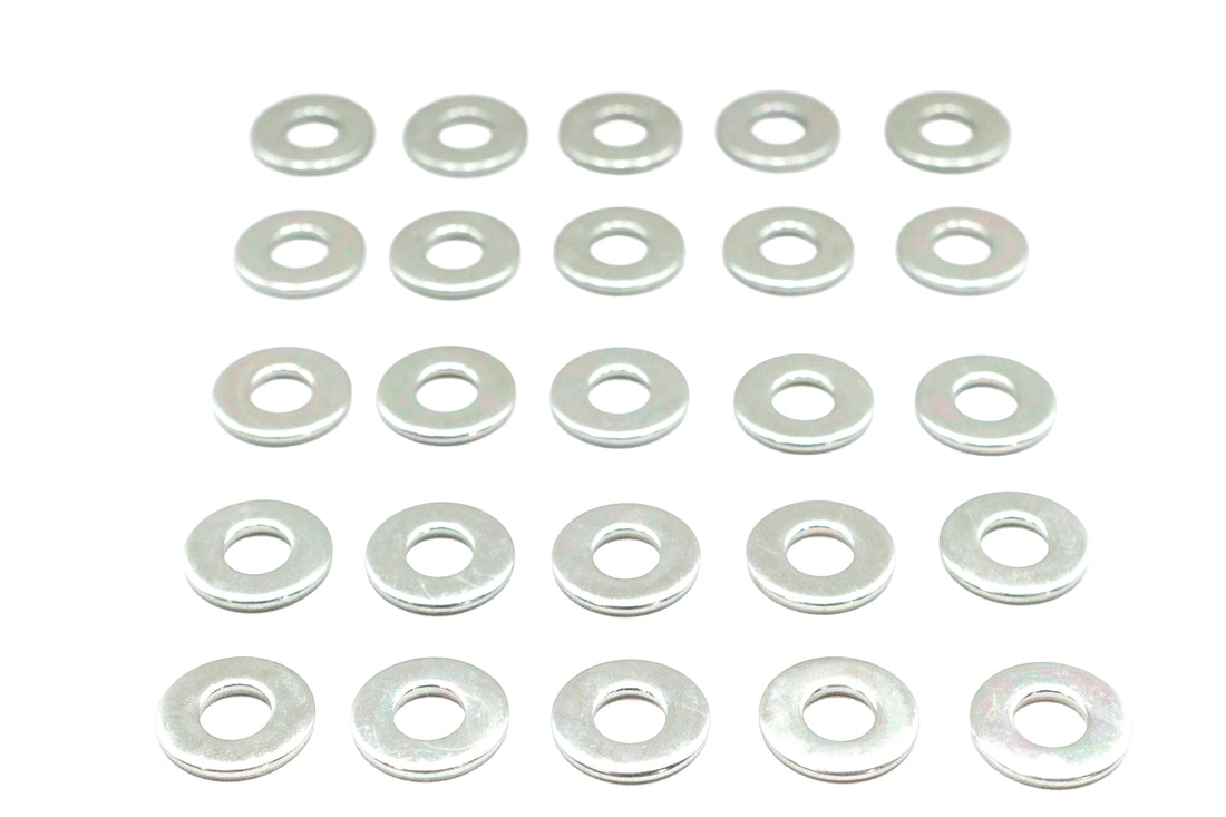 37-0697 - Zinc Flat Washers 1/4 inch Inner Diameter by Eastern