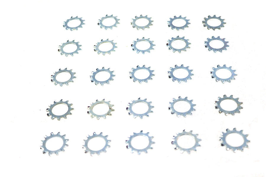 37-0798 - Zinc Shakeproof Lock Washers 1/2 inch Inner Diameter by V-Twin