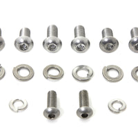 37-0808 - Headlamp Cowl Screw Kit Stainless Steel by V-Twin