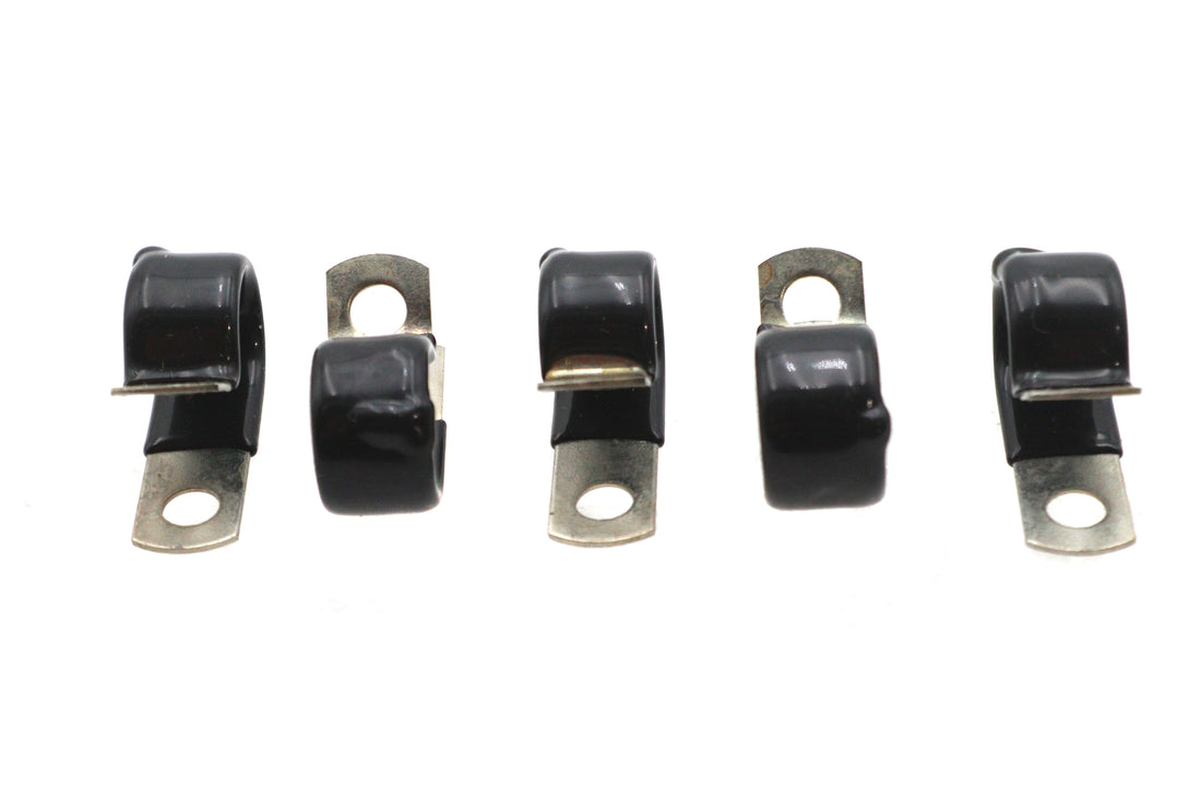 37-0832 - Vinyl Coated 3/8  Cable Clamps by V-Twin